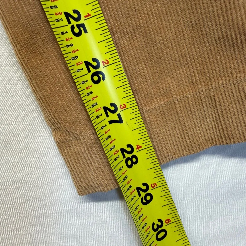 Brooks Brothers Milano Corduroy Pants 36x32 Camel Mens Slim Fit Chino Trousers